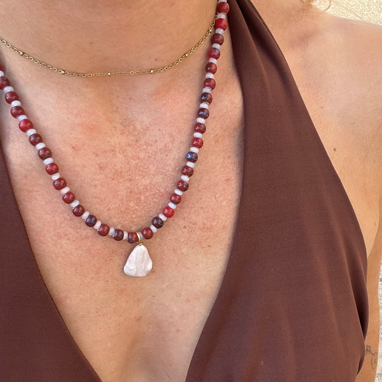 Collier Burdeos