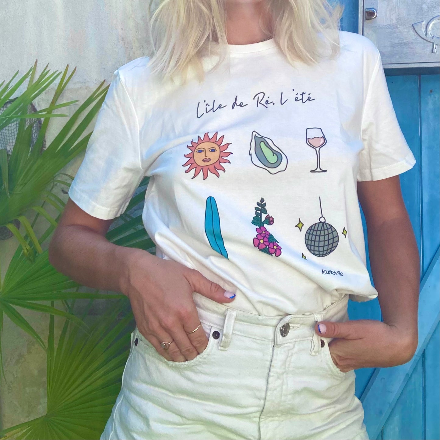 Tee shirt Île de Ré l'Été